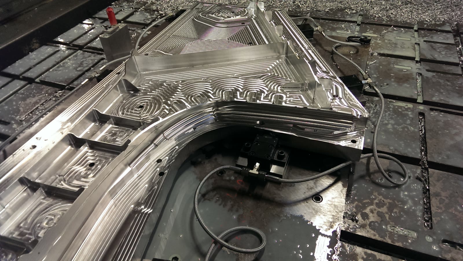 CNC Programming Services Catia V5 machined toolpath detail