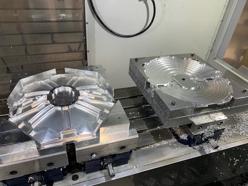 CNC Programming Services rotary fixture components